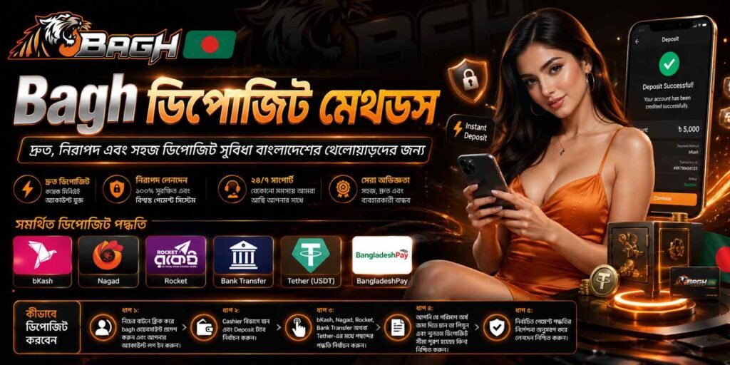 Bagh ডিপোজিট মেথডস